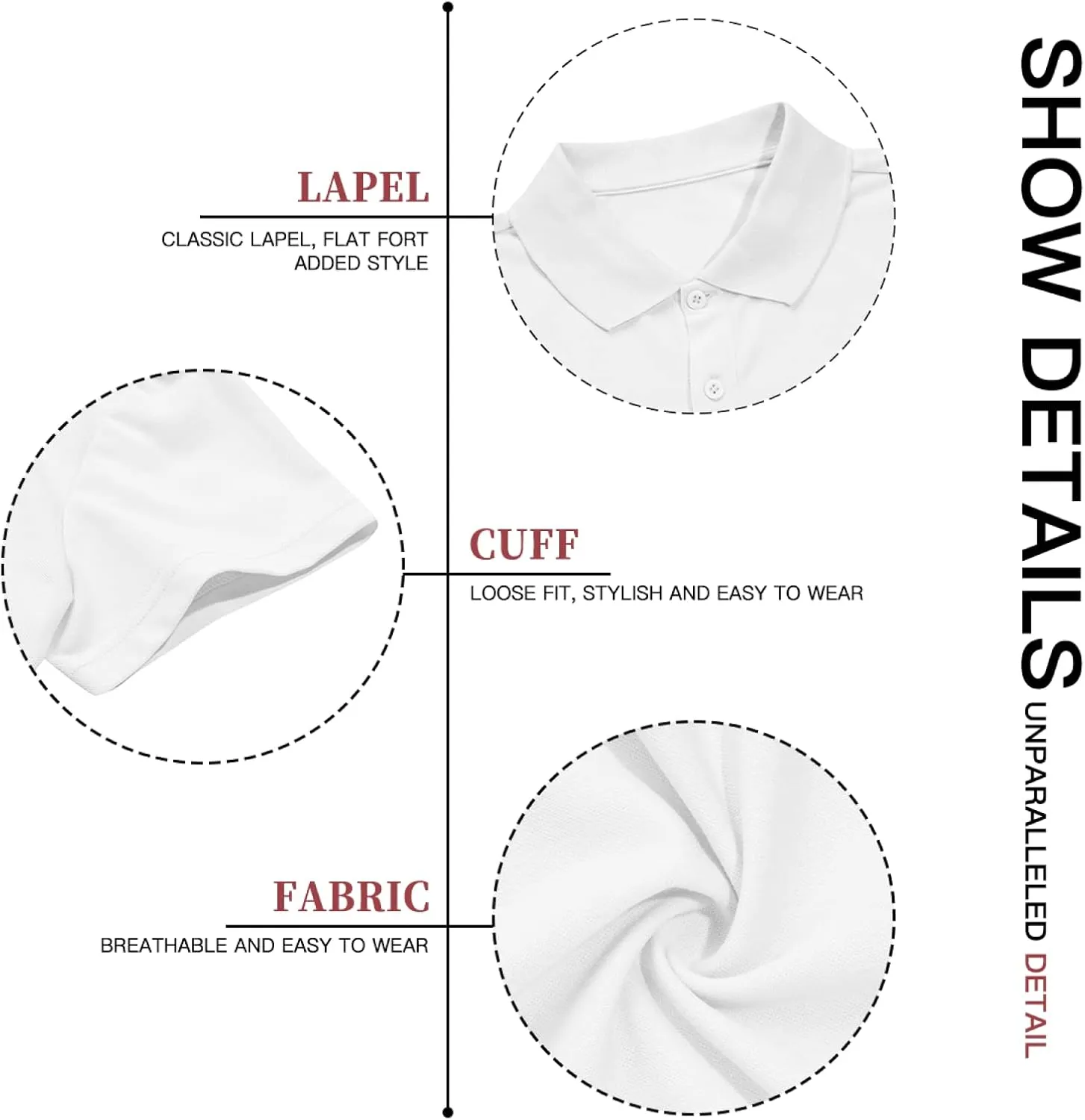 Custom Polo Shirt for Women Your Design Here Personalized Polo Shirt Short Sleeve T-Shirt for Sports