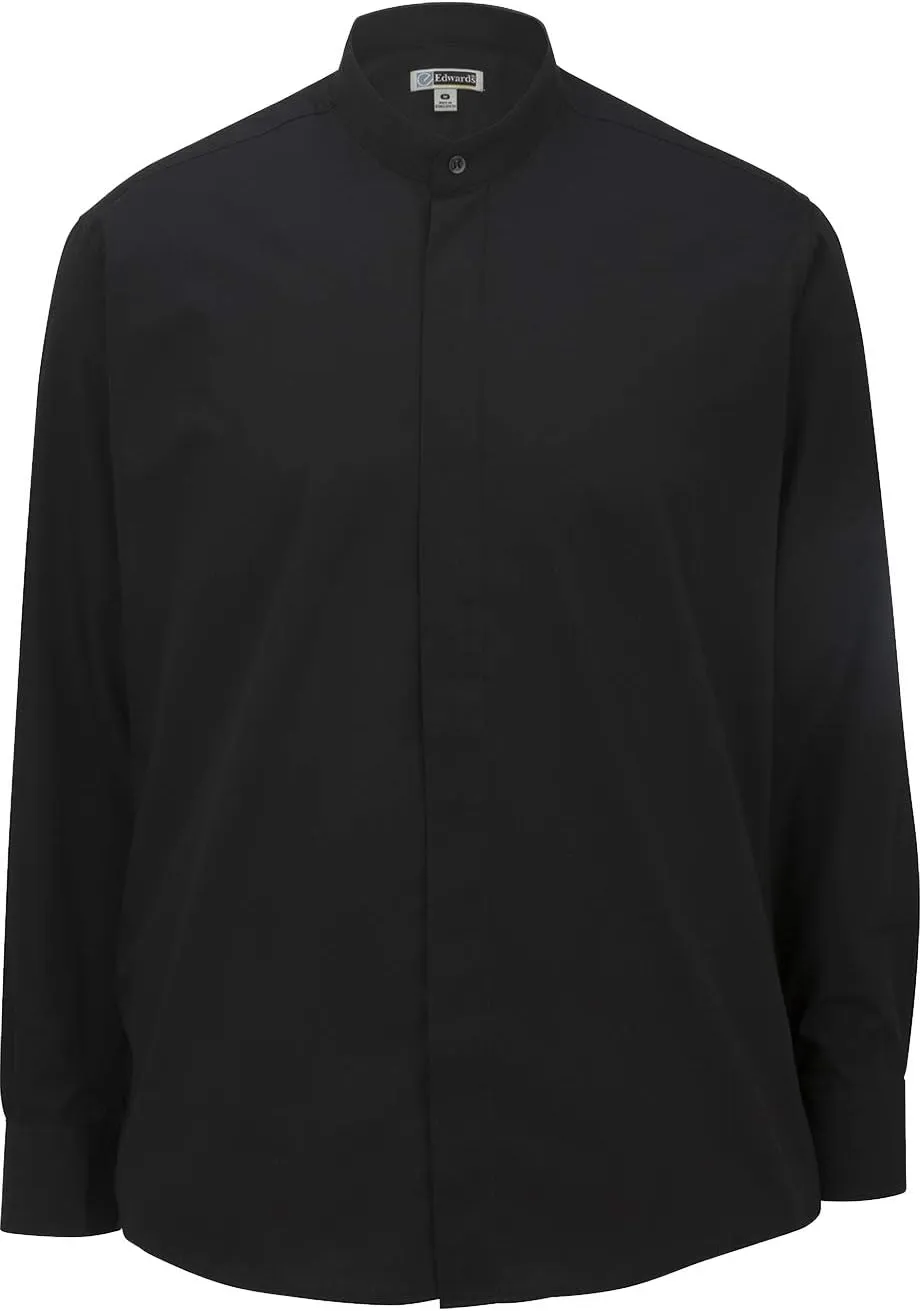 Edwards Men's Banded Collar Shirt