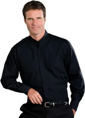 Edwards Men's Banded Collar Shirt
