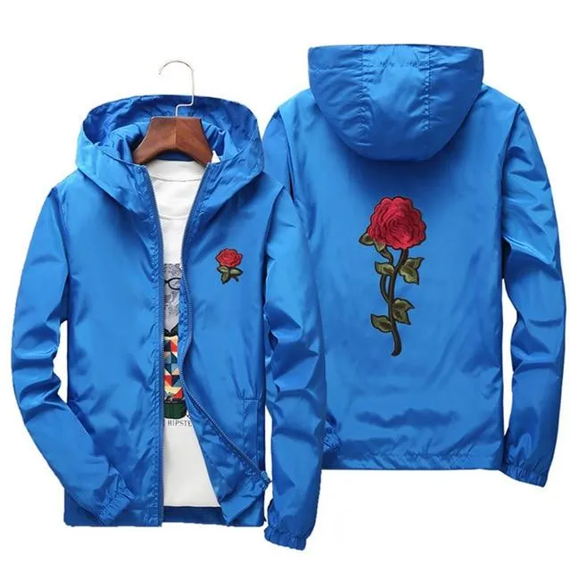 FitCapri Embroidered Sonata Windbreaker