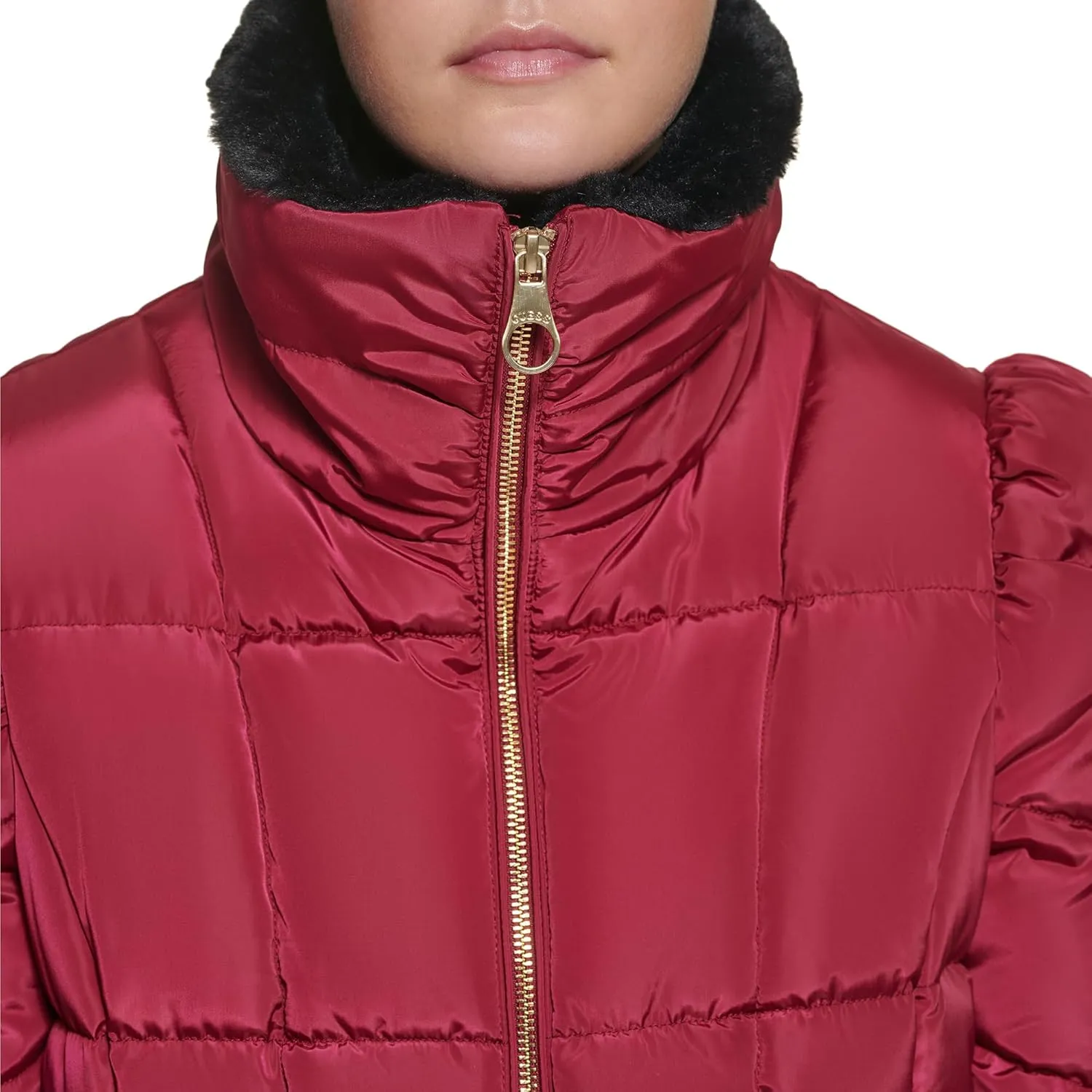 GUESS Women's Midweight Puffer Jacket