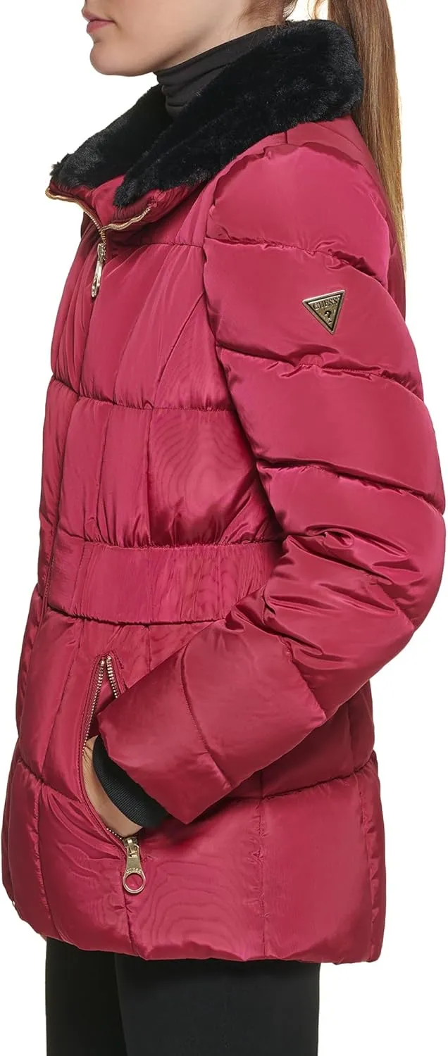 GUESS Women's Midweight Puffer Jacket