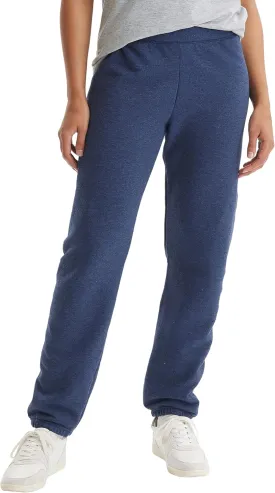 Hanes Women's Sweatpants, EcoSmart Fleece Joggers, Pocketless Cinched Leg Sweatpants for Women, 30"