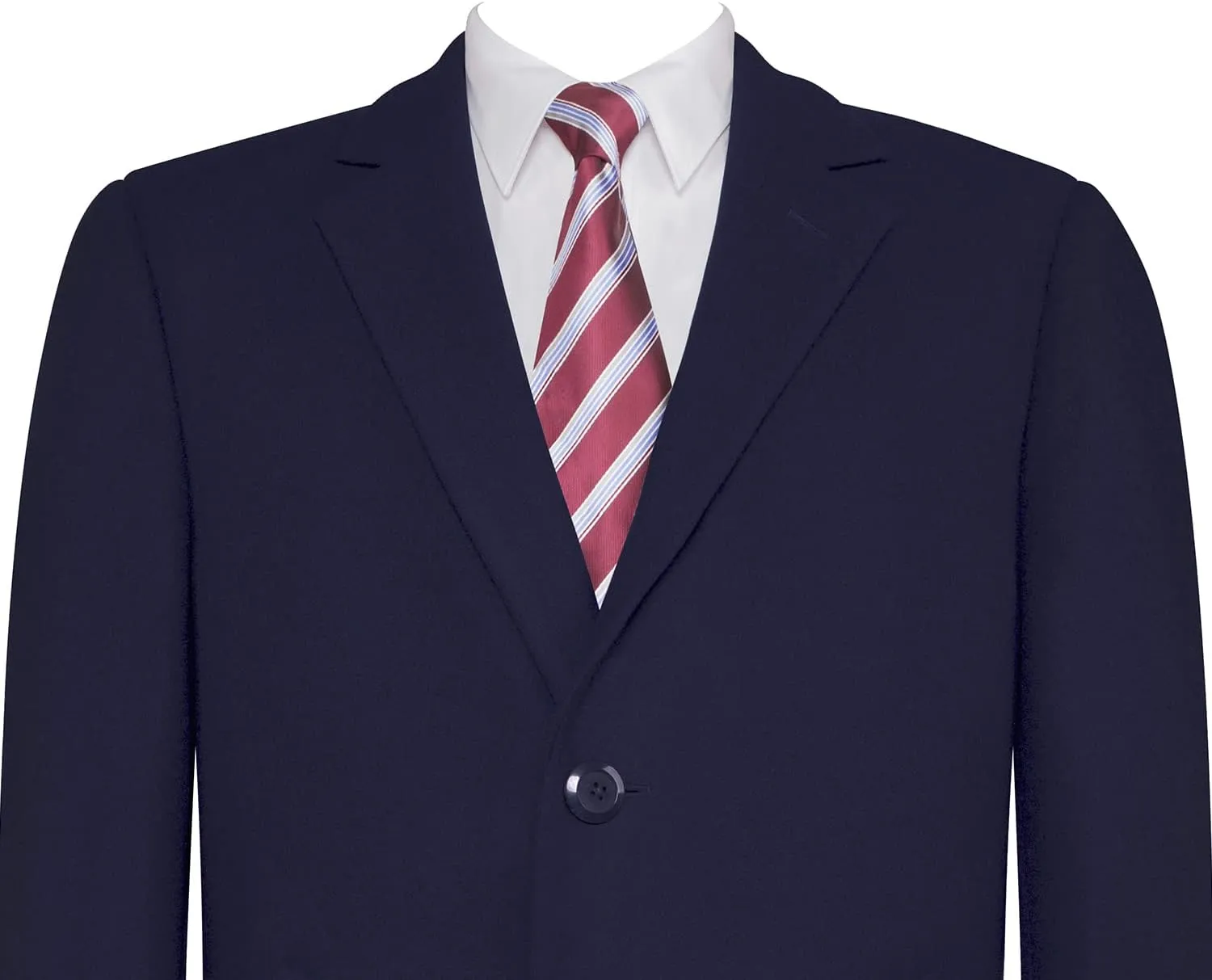 Mens Overcoat Classic Fit Wool Blend Winter Pea Coat Single Breasted Long Top Coats