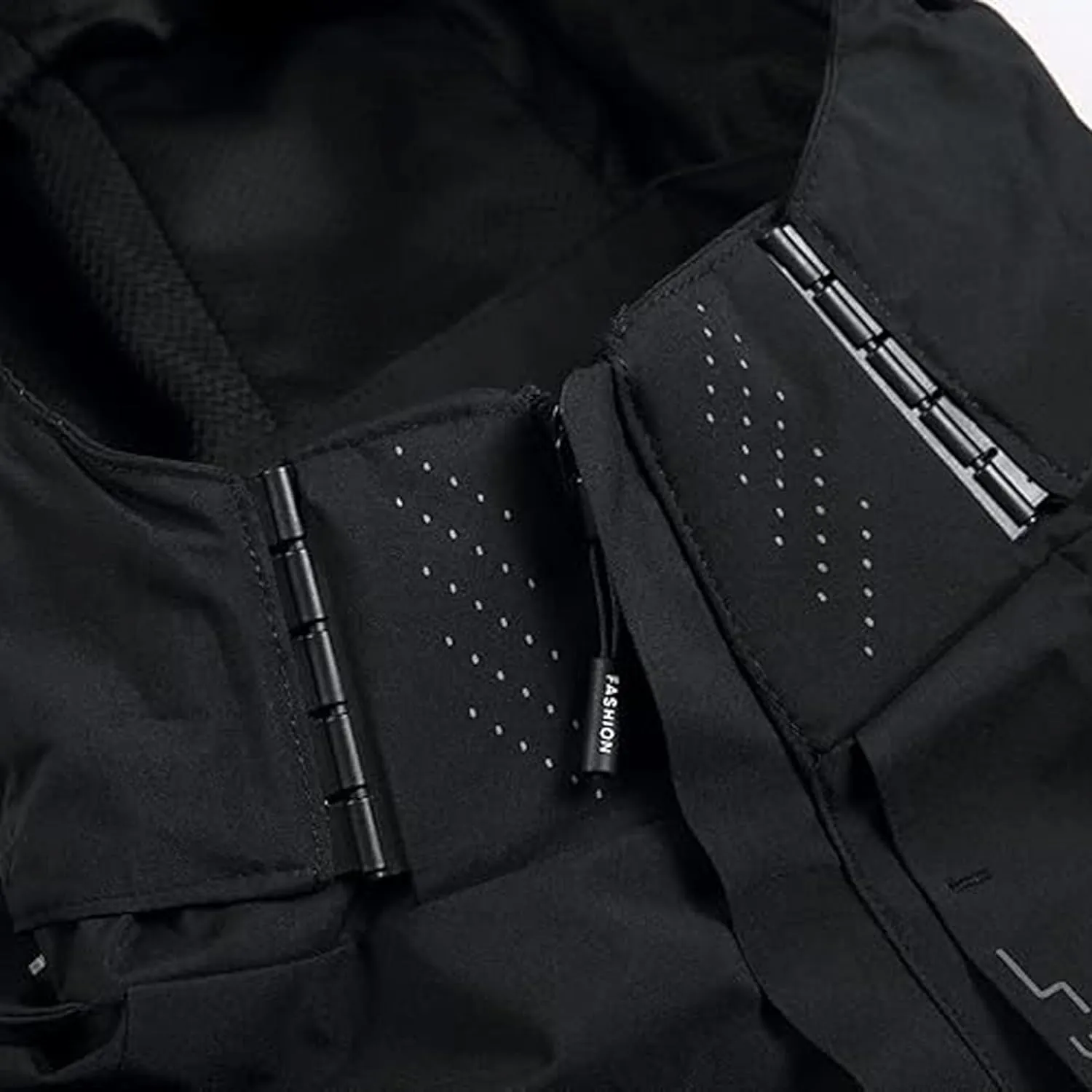 Men's Waterproof Windbreaker with Removable Hood Lightweight Rain Coats for Casual Hiking Cycling