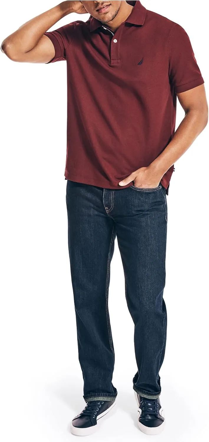 Nautica Men's Solid Deck Shirt