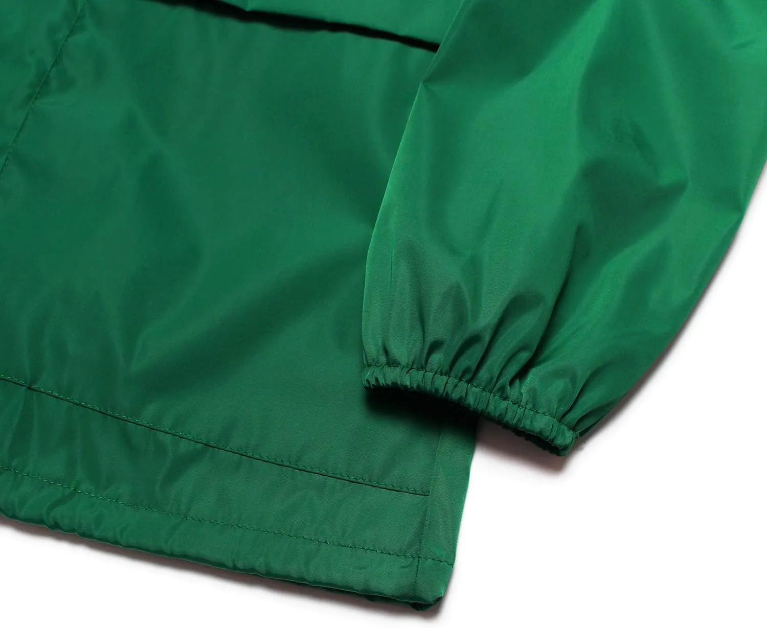 PESION Women's Waterproof Raincoat Lightweight Rain Jacket Hooded Windbreaker with Pocket for Outdoor